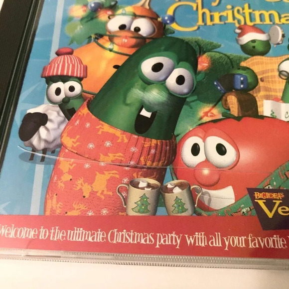Veggie Tales A Very Veggie  Christmas CD Christmas Album And Activity Book - Picture 6 of 16
